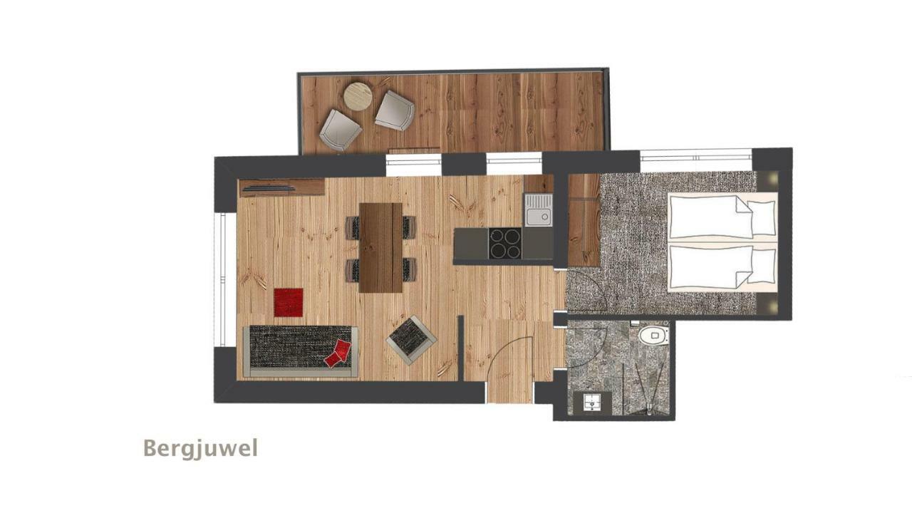 Appartements Rosenhof Пертизау Екстериор снимка